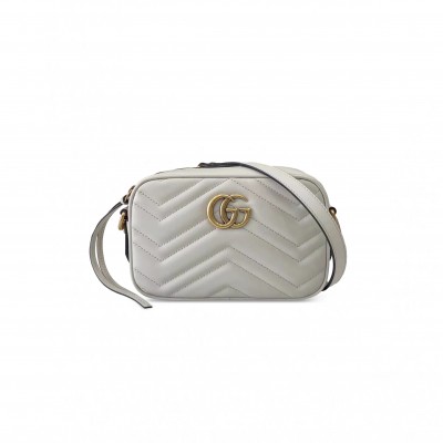 GUCCI GG MARMONT MINI CAMERA BAG ‎‎448065 (18*12*6cm)